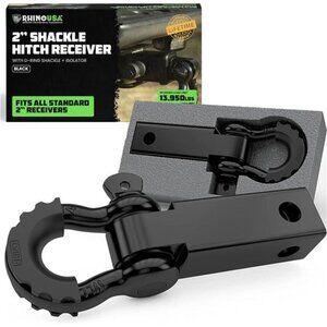 USA Shackle Hitch Receiver (Fits 2"Receivers) Best Towing Accessories for Trucks